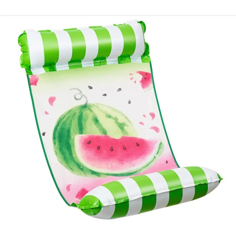 Inflatable Pool Float Mat – Foldable Water Hammock Lounge