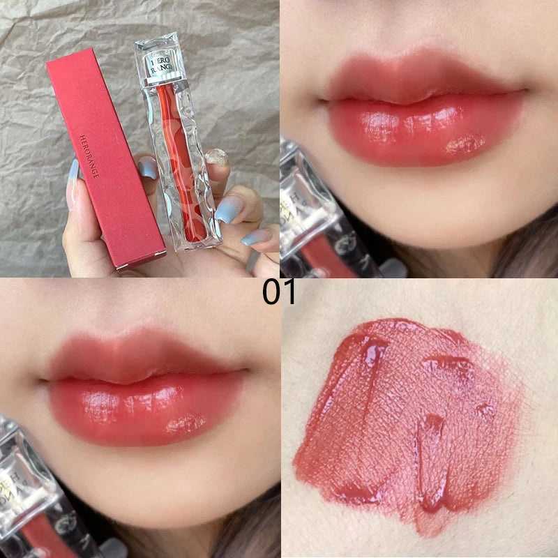 Waterproof Long-Lasting Lip Gloss Tint – 6 Shades Liquid Lipstick