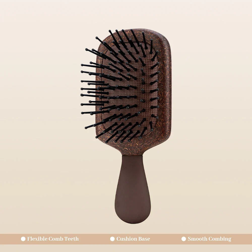 Wood Air Cushion Hair Brush & Scalp Massage Comb | Anti-Static