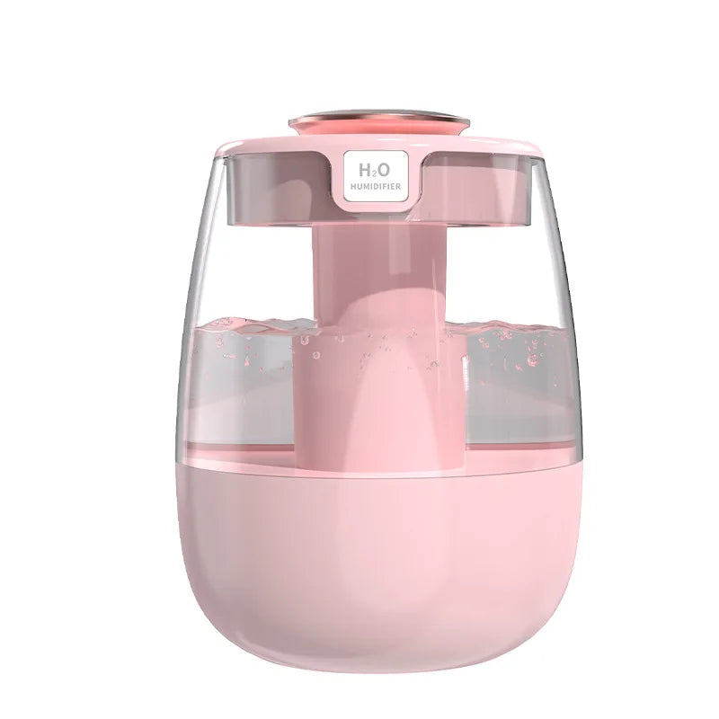 HOMEFISH 1.3L Cool Mist Humidifier & Aroma Diffuser | USB Night Light