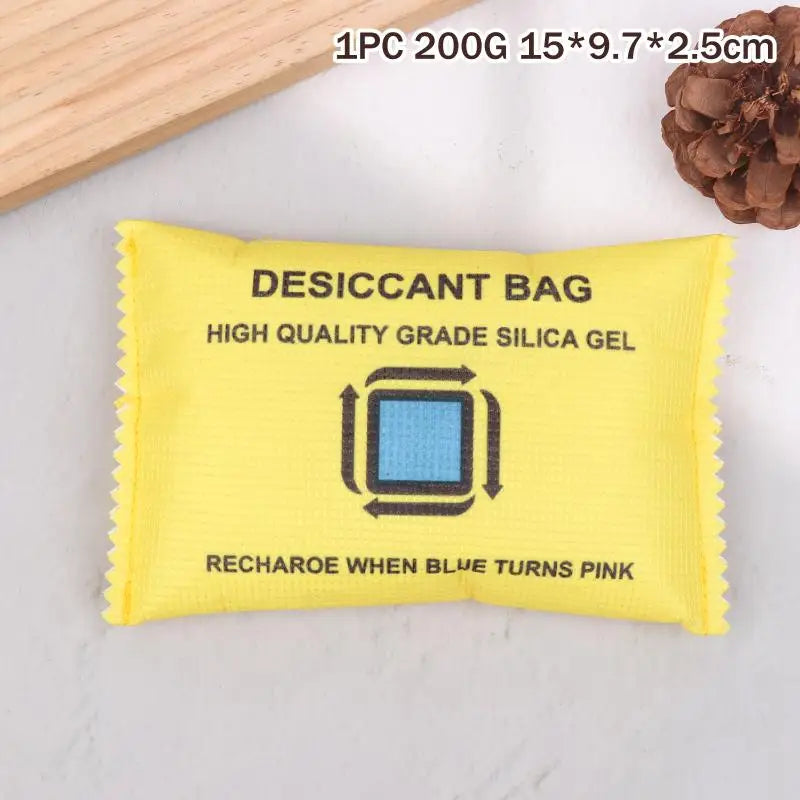 Reusable Silica Gel Desiccant Bags – Moisture Absorber for Home