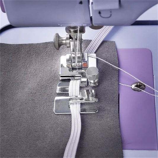 Sewing Machine Presser Foot Foot Set with Hemming Guide and Needle Threader for Household Electric Sewing Machines Peaceful Pleasures Health and Wellness