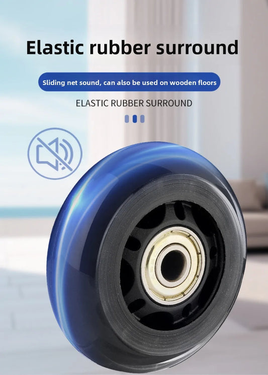 4Pcs Silent Luggage Wheel Replacement Casters 40–100mm Sizes Luggage Wheel Caster Oasis Select