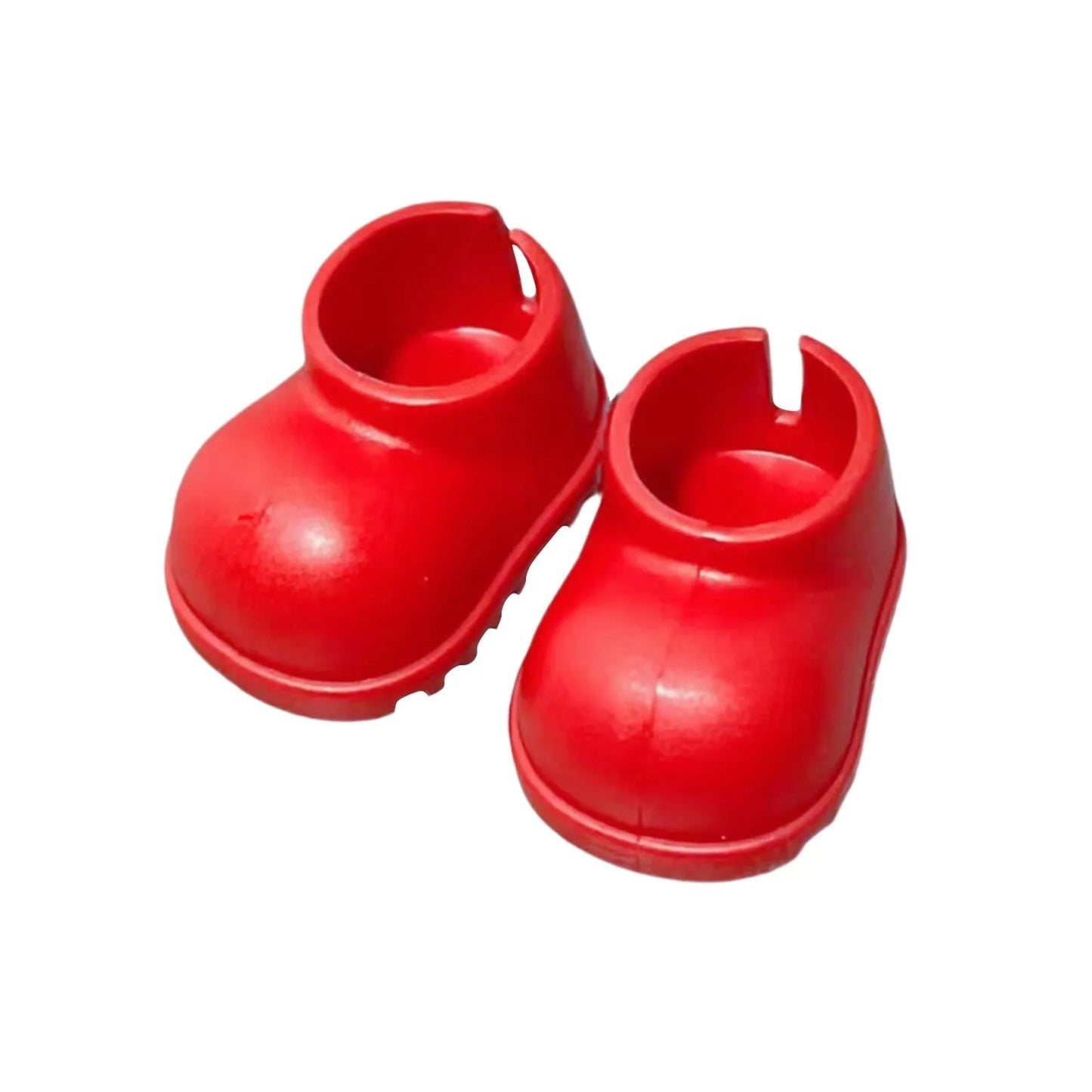 New Hand-made For 17CM Labubu Doll Shoes Dressing Replacement DIY Doll Leather Shoes Multiple Styles Doll Accessories Doll Toys Peaceful Pleasures Health and Wellness Red One Size