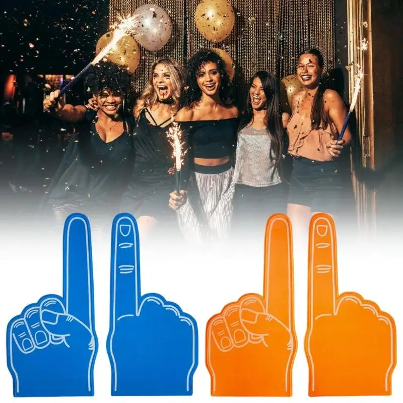 Oversized Foam Cheering Hands 2 Pack – Sports Fan Props