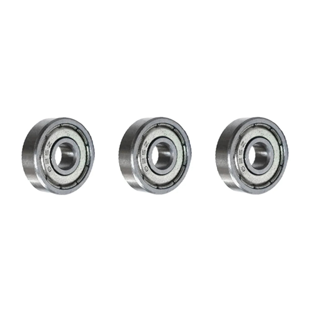 10pcs Miniature Bearings 5x16x5mm 625ZZ Miniature Ball Bearing Deep Groove Shielded Bearing Carbon Steel for Skateboard Scooter Peaceful Pleasures Health and Wellness