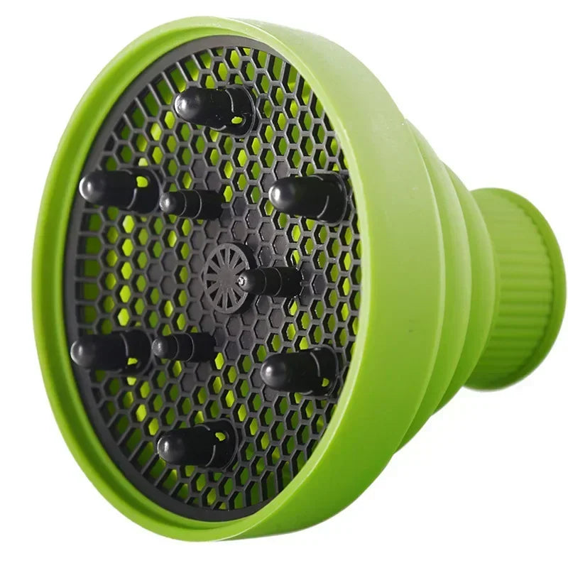 Collapsible Silicone Hair Dryer Diffuser | Heat-Resistant Cover