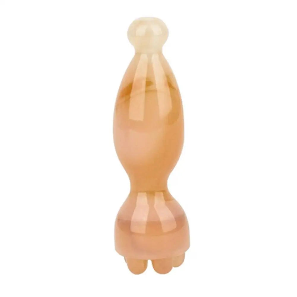 Lotus Seedpod Shape Resin Facial Gua Sha Tool Eye Relaxation Spot Meridians Acupoint Massage Handheld Facial Stick Skin Care Peaceful Pleasures Health and Wellness F