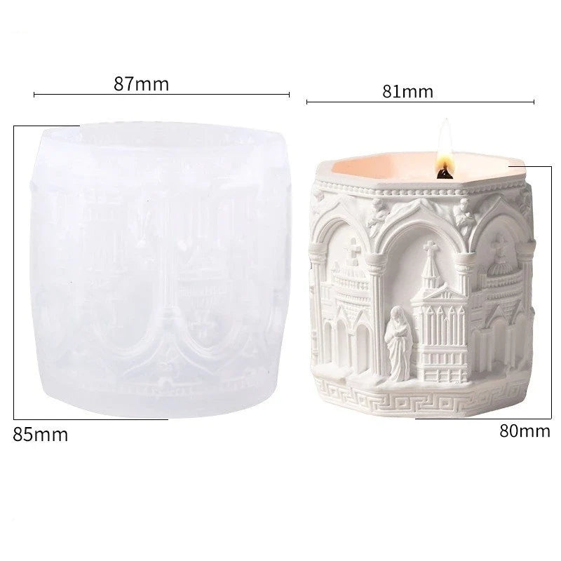 Renaissance Silicone Mold – Candles, Resin & Plaster DIY