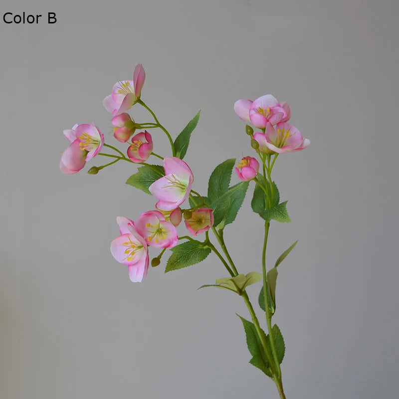 Silk Hellebore Artificial Flower Branch | Wedding & Home Decor