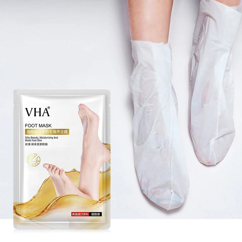 Goat Milk Exfoliating Foot Mask | Dead Skin Removal & Moisture