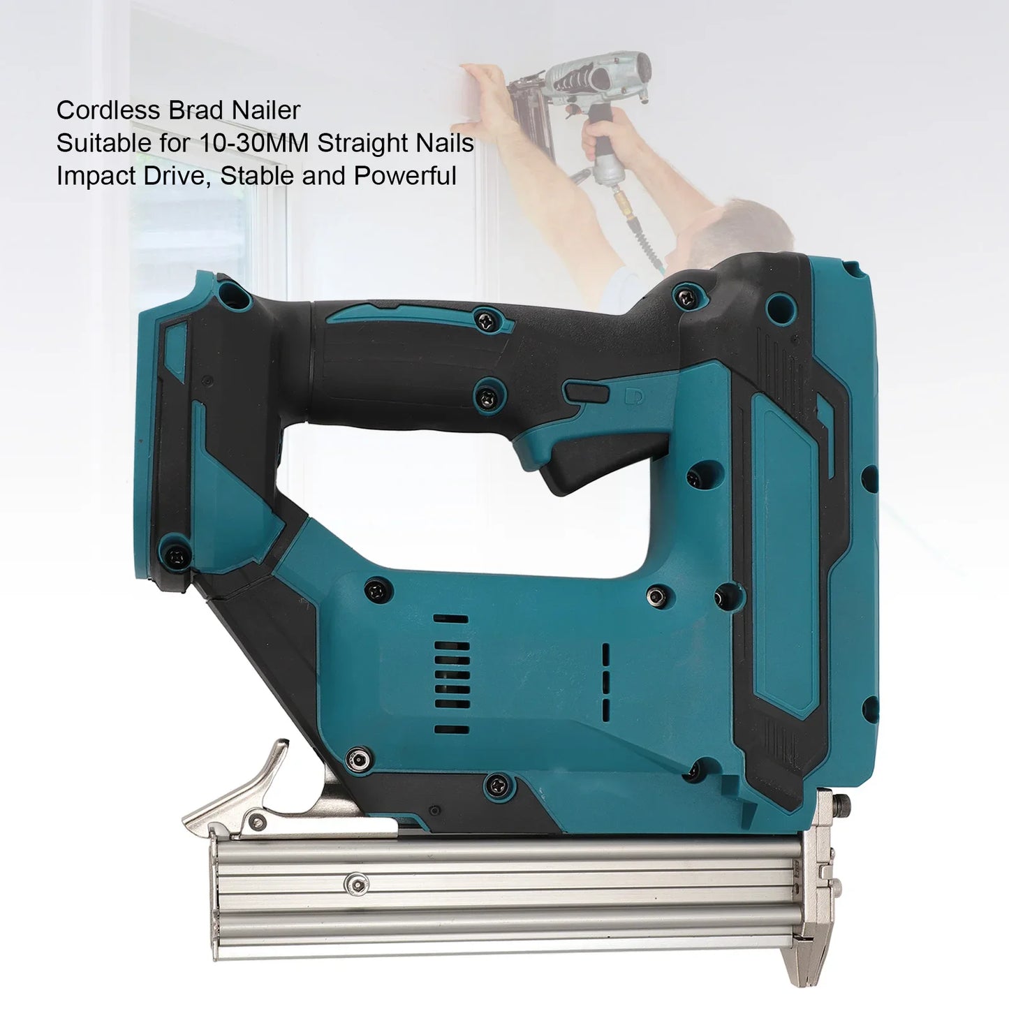 F30G 18V Cordless Brad Nailer Battery Powered Nail Gun Depth