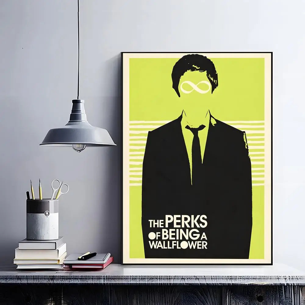 Perks of Being a Wallflower Poster – HD Self-Adhesive Wall Art Wall Art Poster Peaceful Pleasures Health and Wellness z13 50X70cmNoframe