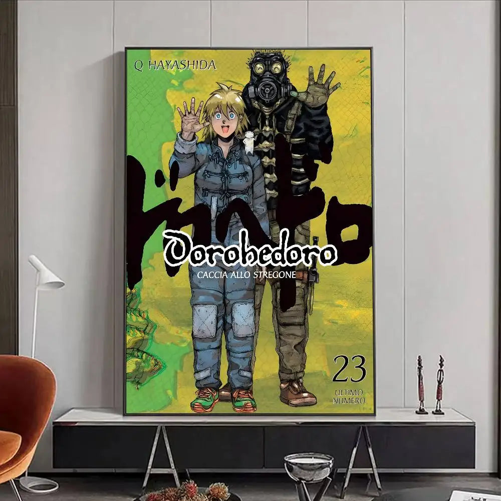 Dorohedoro Anime Horror Poster – HD PVC Waterproof Wall Art