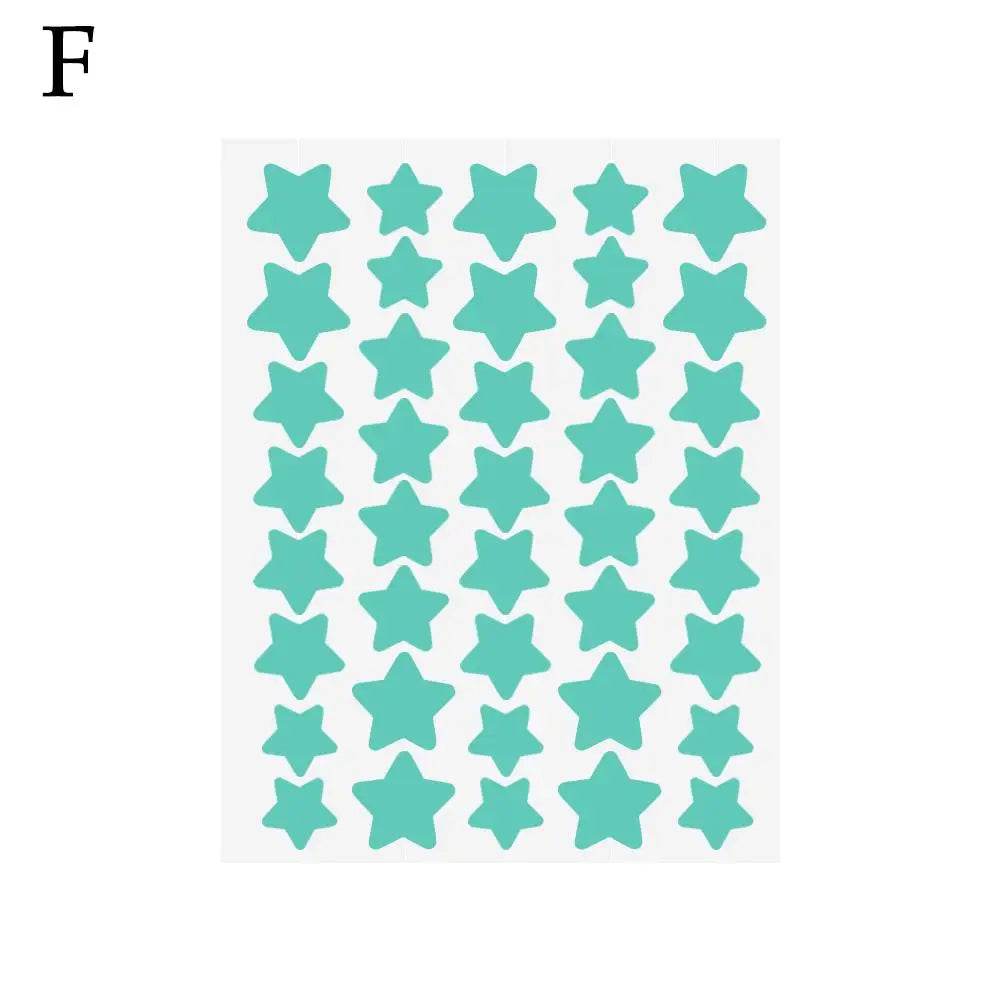 40-Pack Star-Shaped Colorful Pimple Patches – Cute Acne Cover