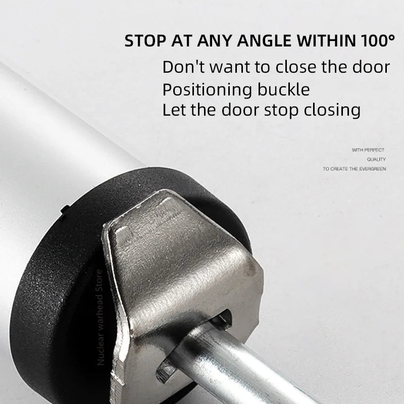 Automatic Soft Close Door Closer | 90° Adjustable Buffer Stop Peaceful Pleasures Health and Wellness
