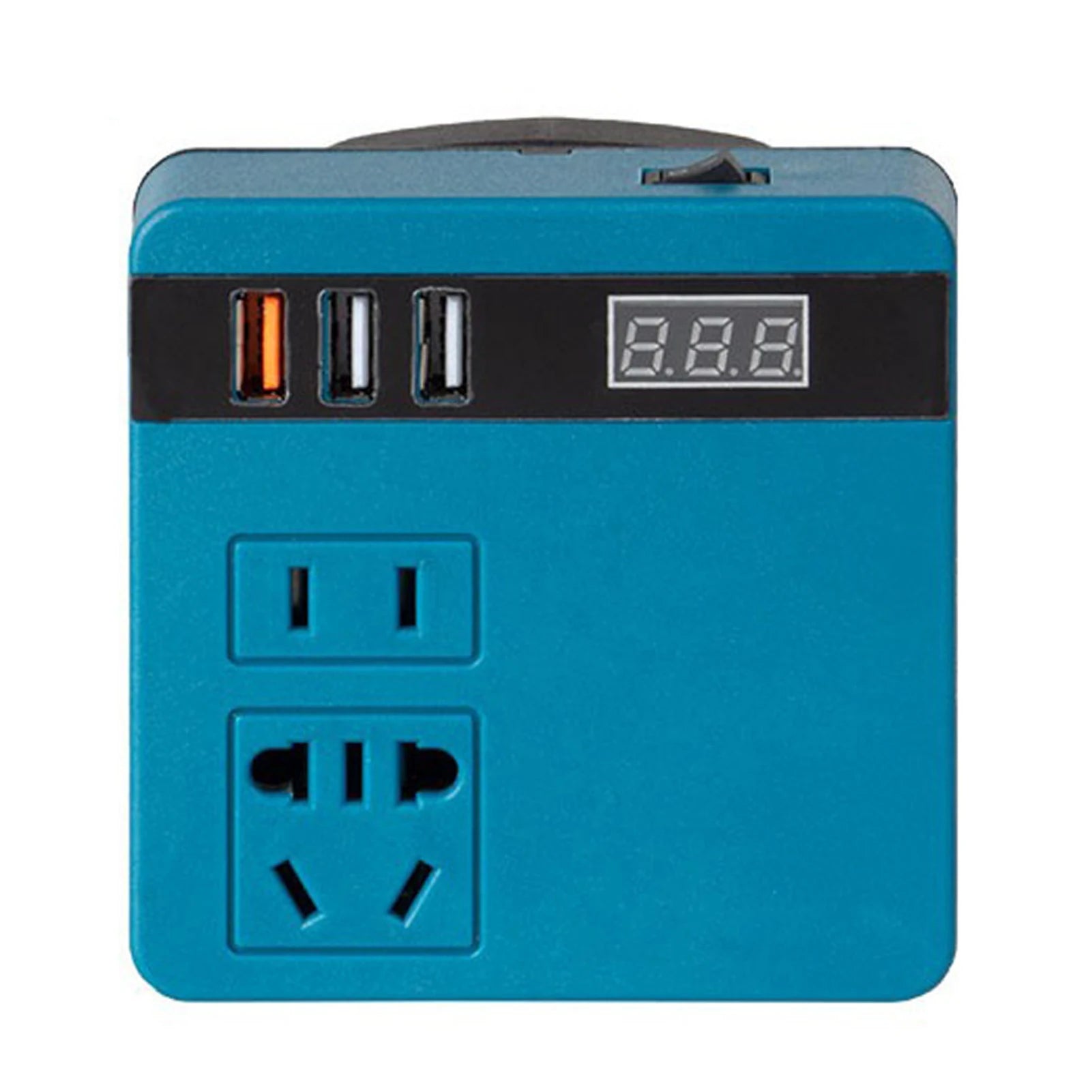 120W Lithium Battery Inverter 21V to 220VAC Dual-engine Multiple Protections Battery Inverter For DeWalt/Makita/Dayi Peaceful Pleasures Health and Wellness For Makita