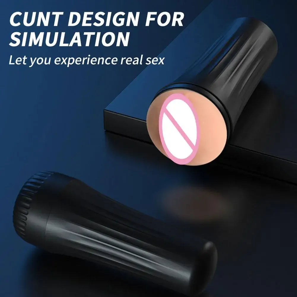 Male Masturbator Cup Sex Toys For Men, Realistic Sucking Masturbation Cup Soft Silicone Male Adult Masturbation Device Pocket Peaceful Pleasures Health and Wellness