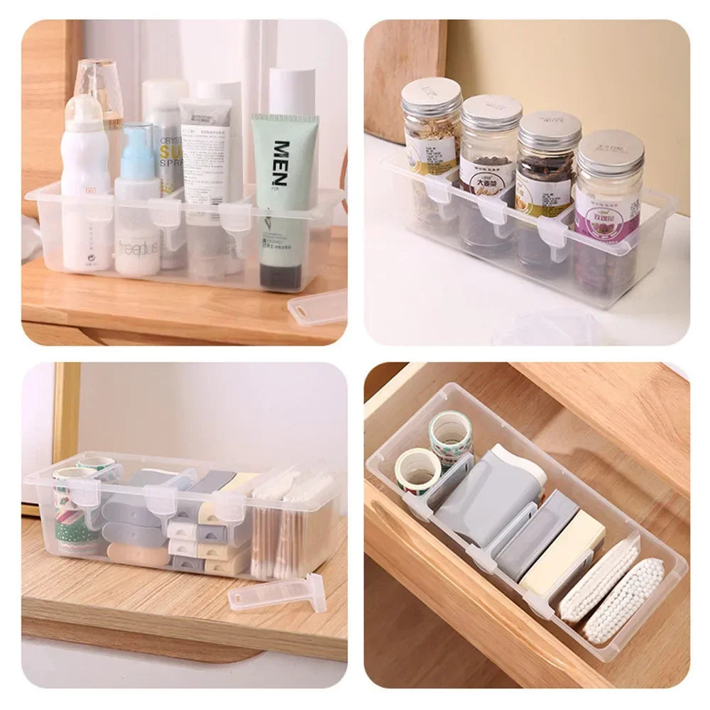 Kitchen Shelf Organizer Bathroom Accessories 2/4/6pcs Rack & Organization Expandable Plastic Home. Bottle Refrigerator Divider Peaceful Pleasures Health and Wellness