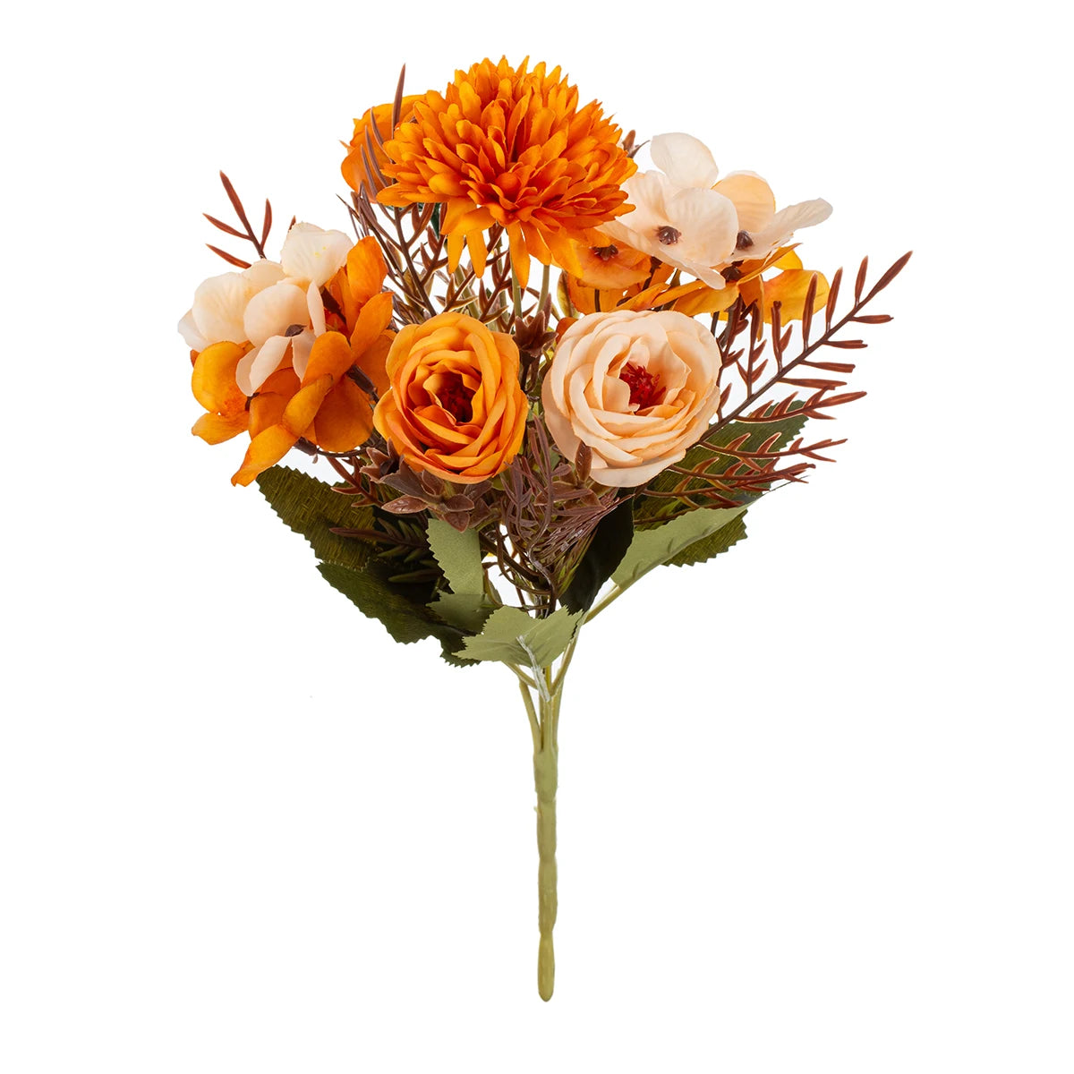 Artificial Silk Rose Bouquet for Wedding & Home Décor
