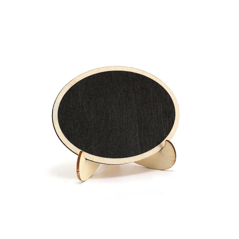 1pcs Mini Wooden Blackboard Universal Message Board Chalkboard Portable Wedding Party Decor Decorative Parts Home Decor Peaceful Pleasures Health and Wellness type6