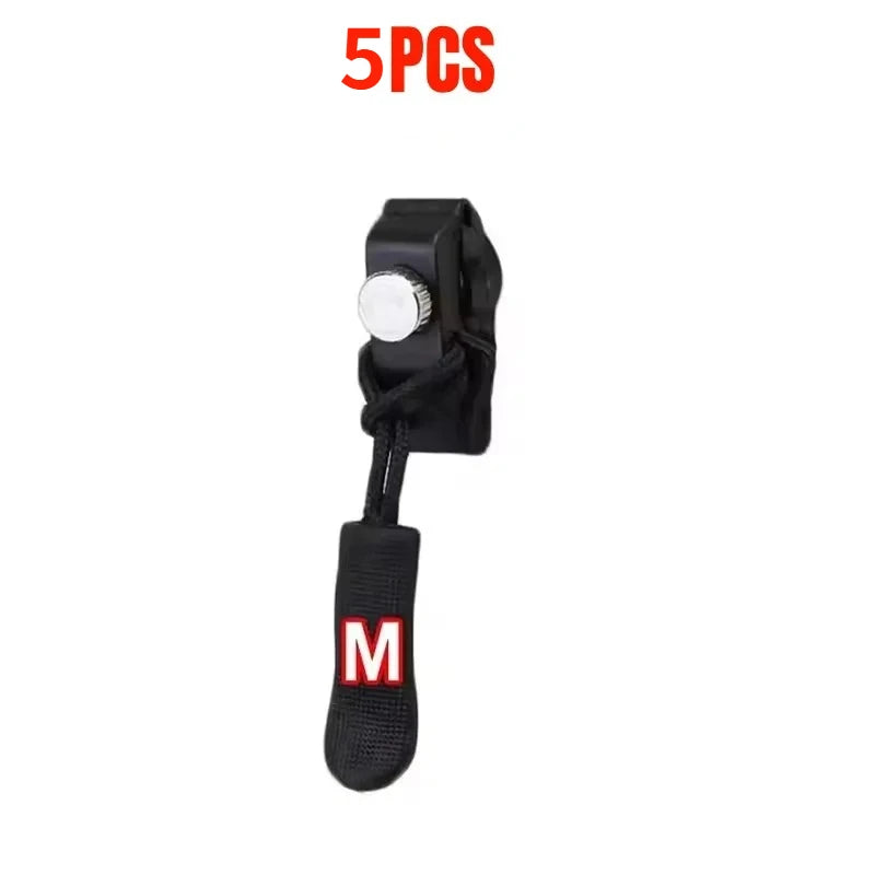 3-20Pcs Zipper Repair Kit Detachable Zipper Pulls for Bags Coats Clothes Shoes No Tools Needed Replacement Zipper Heads 2026 Peaceful Pleasures Health and Wellness M-5PCS
