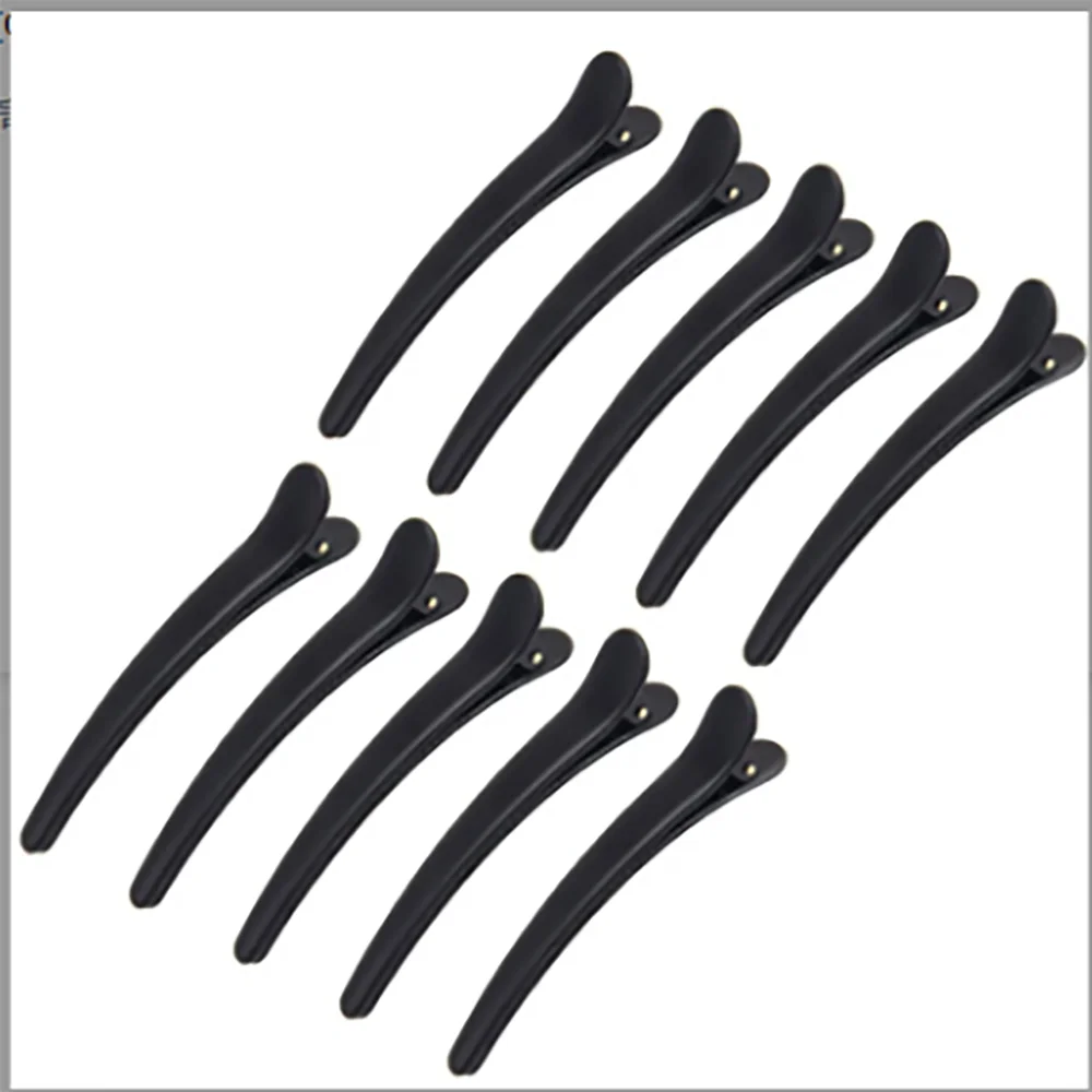 10-Pack 8CM Duck Beak & Fish Clip Hair Pins | Styling Set