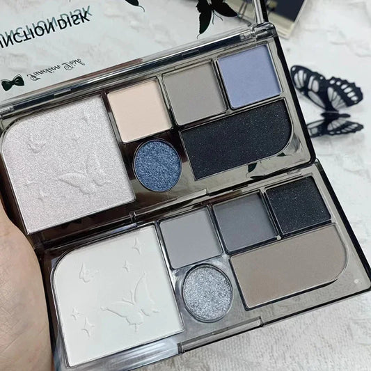 IFANYUO 6-Color Smokey Eyeshadow Palette | Shimmer & Matte Eyeshadow Palette Peaceful Pleasures Health and Wellness