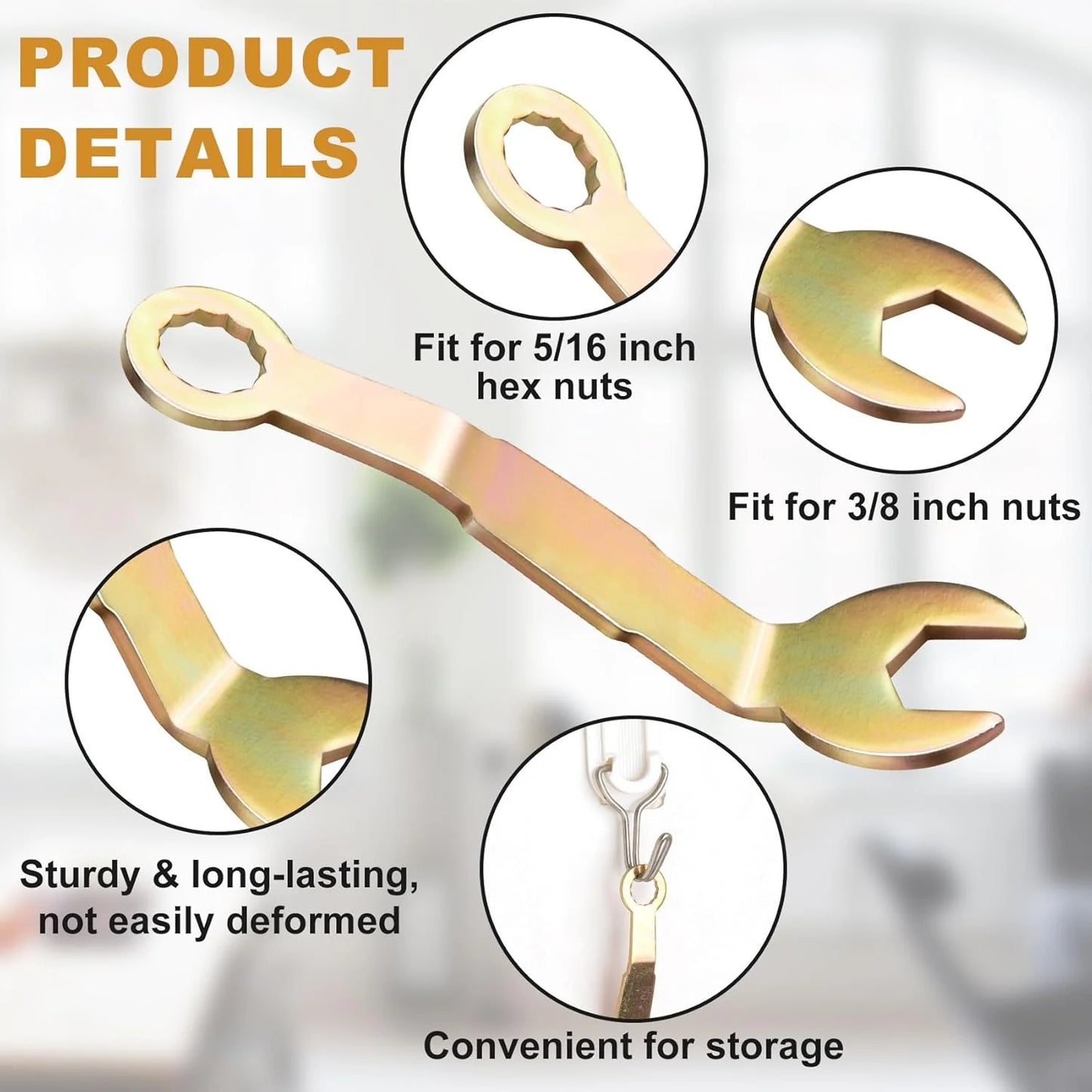 Pivot Adjustment Wrench 3 8 Bi-fold Open Pocket Door Folding Closet