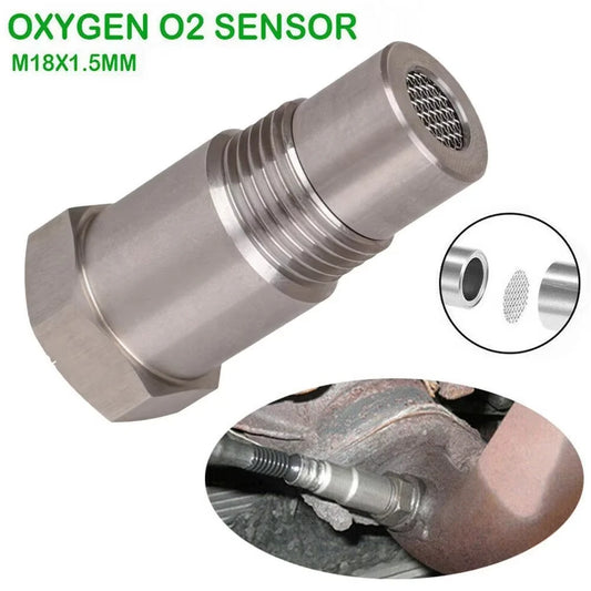 M18x1.5 Oxygen Sensor Spacer Adapter – Stainless Steel CEL Fix O2 Sensor Spacer Peaceful Pleasures Health and Wellness