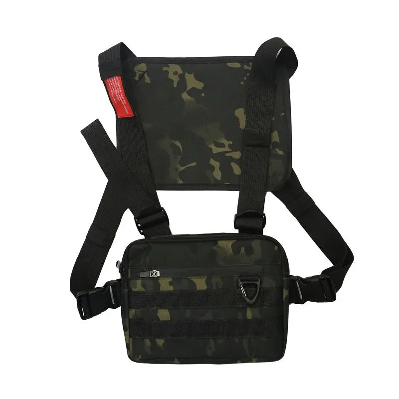 Outdoor Tactical Vest Bag CS Military Wargame Chest Rig Airsoft Pouch Holster Molle System Oxford Men Shoulder Camping Backpack Peaceful Pleasures Health and Wellness