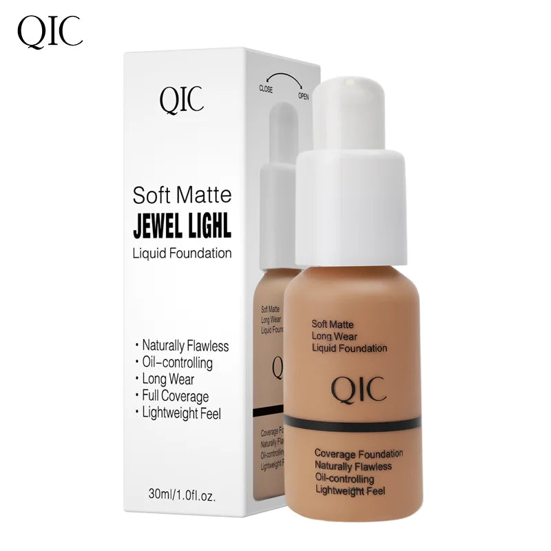 QIC Matte BB Cream – Full Coverage Waterproof Foundation