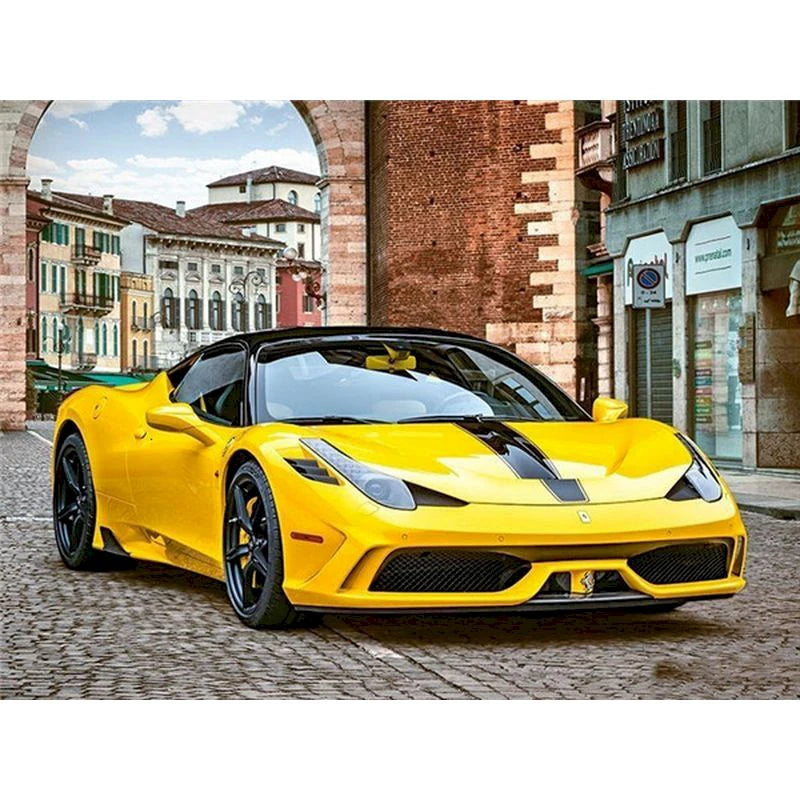 Modern Car Canvas Wall Art Poster | Bedroom & Living Room Decor