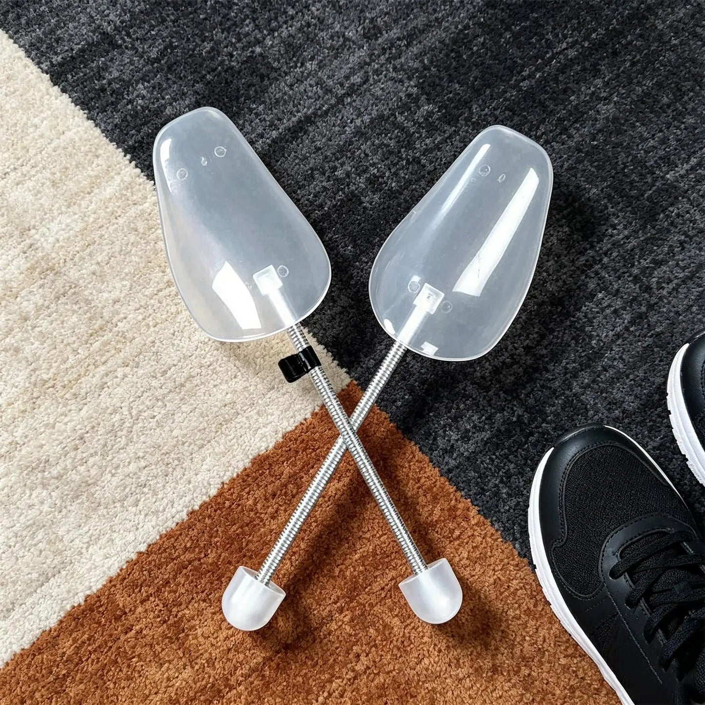 Spring Shoe Trees – Anti-Wrinkle Shaper for Men & Women