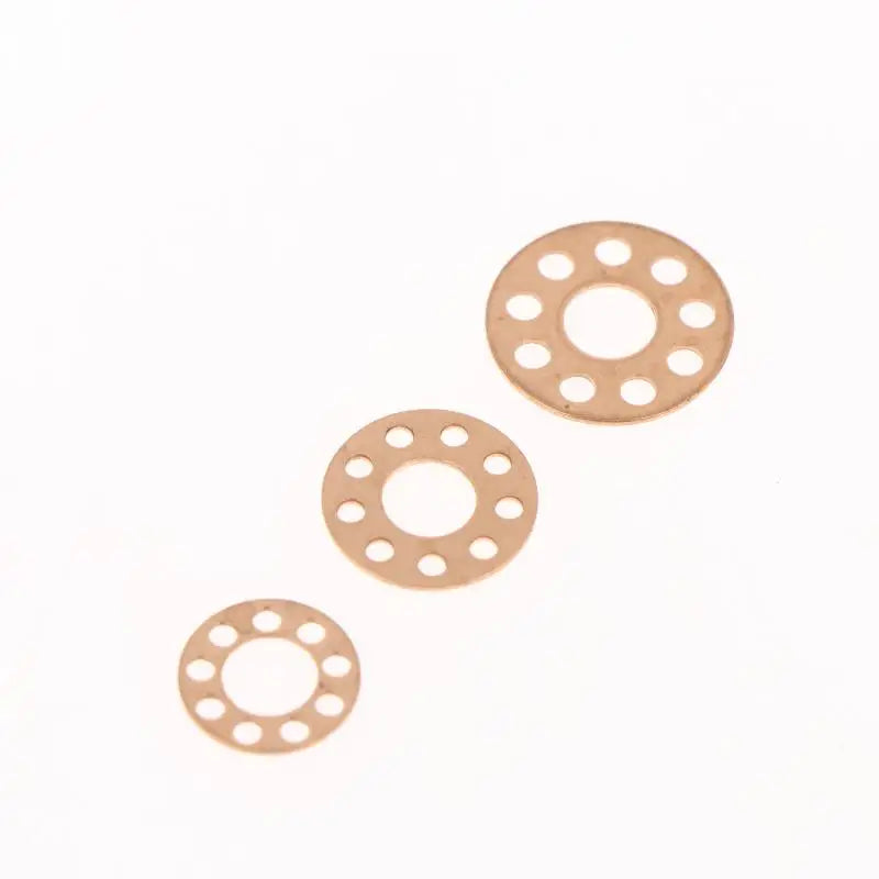 10Pcs 12x5.2x0.5mm 14x5.2x0.5mm Brass Washers Gasket Storage Oil Brass Washer 10x5.2x0.5mm Folding Knife Accessories Peaceful Pleasures Health and Wellness
