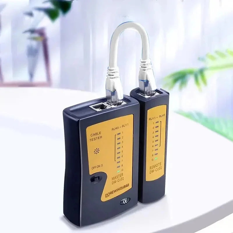 Multifunctional Dual Use Network Cable Intelligent Tester Detectionline Findingtelephone Network Cable Connection Disconnection Peaceful Pleasures Health and Wellness