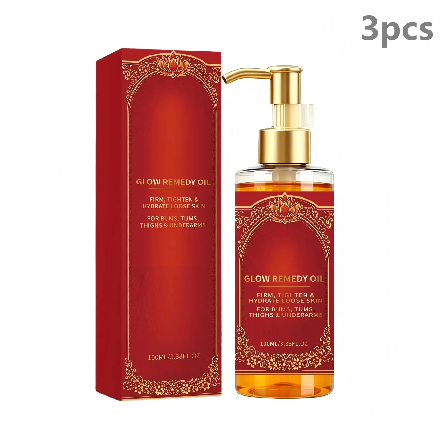 Glow Remedy Rosehip Body Oil – Firming & Moisturizing 100ml
