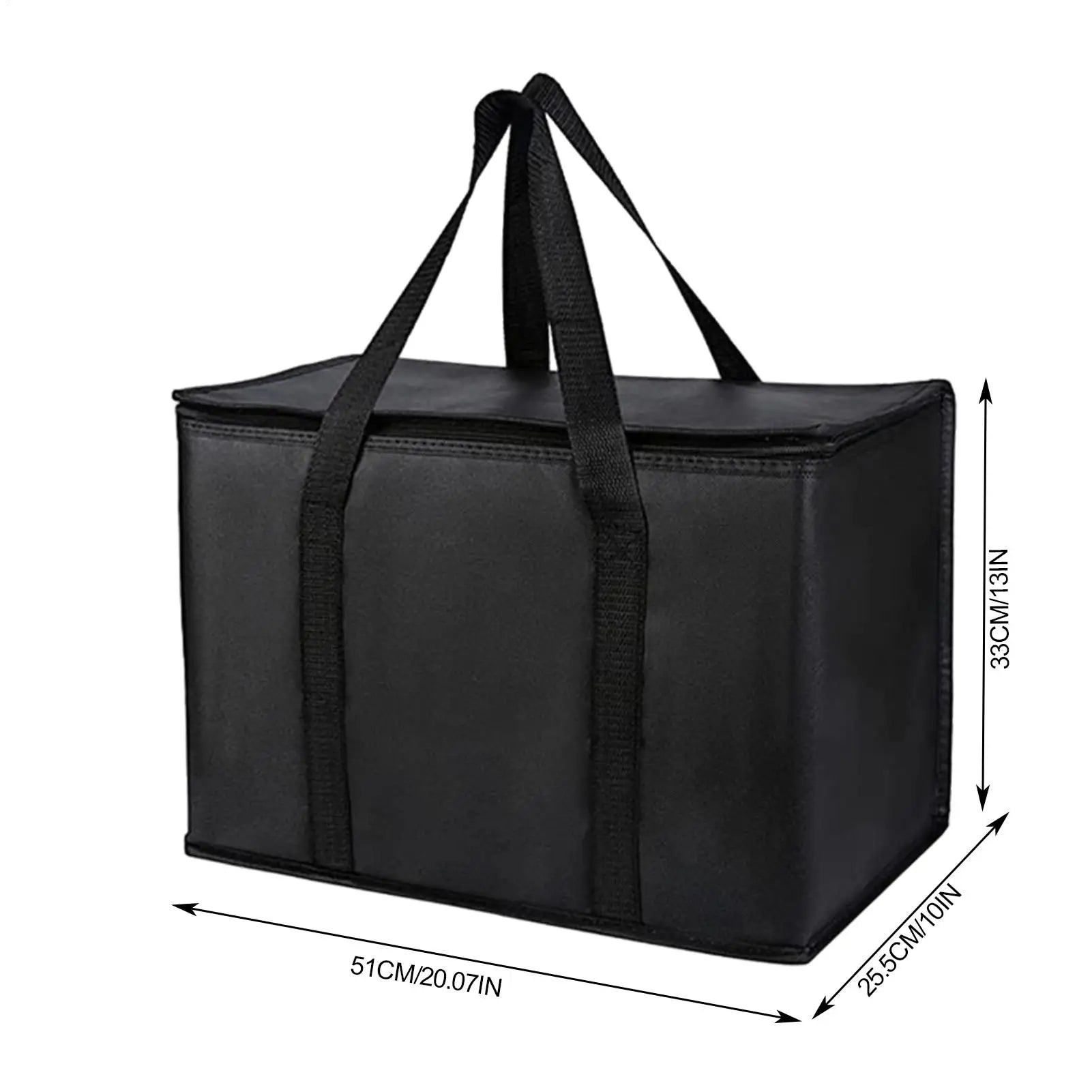 Thermal Insulation Bag Portable Picnic Thermal Bag For Food Delivery Insulated Cooler Bag Foldable Reusable Grocery Bag 65-70L Peaceful Pleasures Health and Wellness