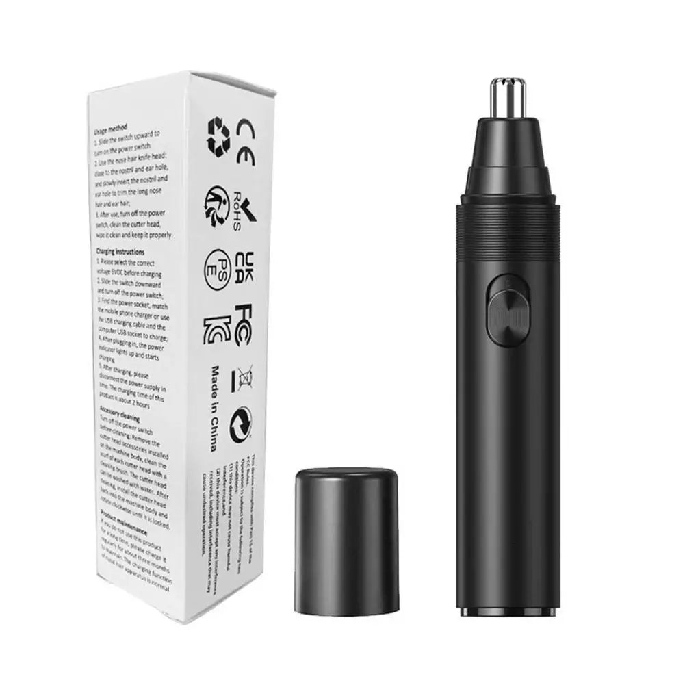 360° Roating Electric Nose Hair Trimmer Safe Not To Hurt The Nose Not Stuck Hair Shaving Nose Hair Electric Eyebrow Trimmer Peaceful Pleasures Health and Wellness A