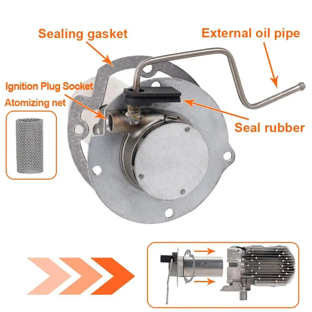 5KW Diesel Parking Heater Combustion Chamber Kit | Car & Truck
