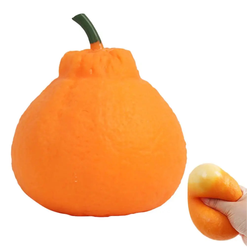 Orange Squeeze Fidget Toy – Squishy Sensory Desk Toy