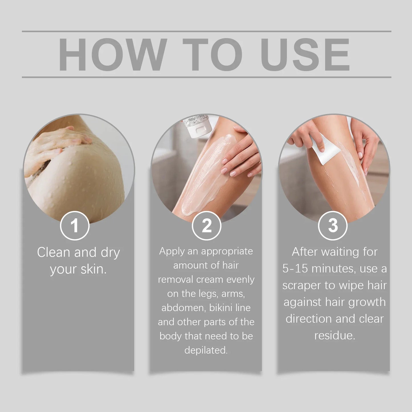 Jaysuing Cyperus Rotundus Hair Removal Cream Sensitive Skin