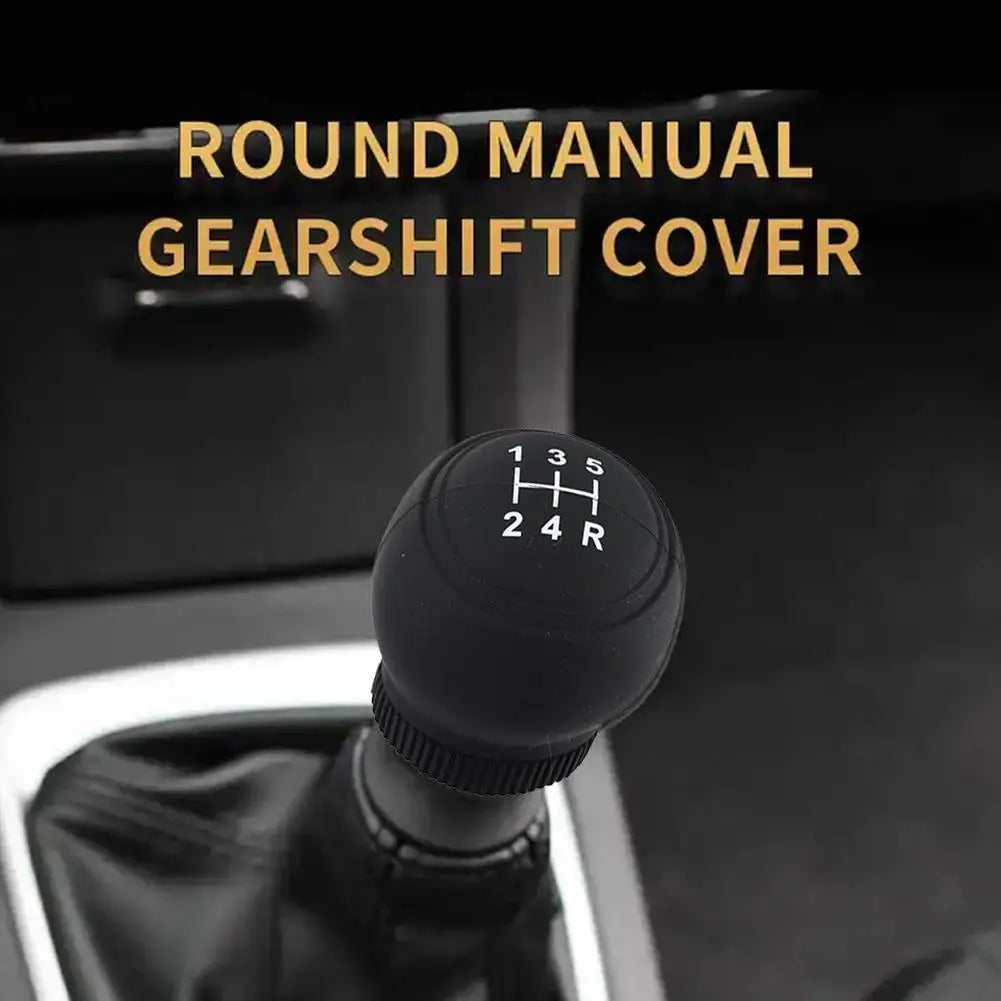 Universal Silicone Car Gear Sleeve Shift Knob Cover Gear Shift Non Slip Grip Handle Case Wear-resistant Gear Rod Cover Peaceful Pleasures Health and Wellness