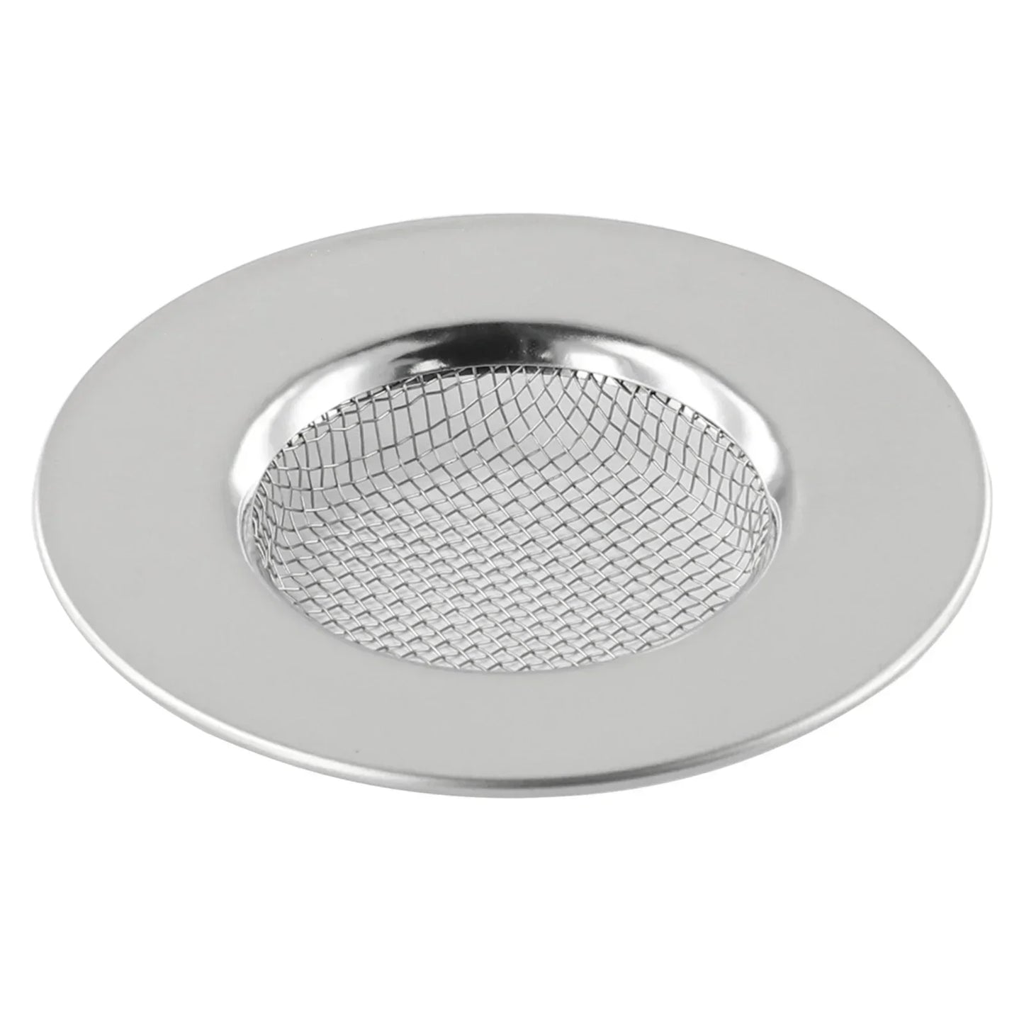 Stainless Steel Hair Catcher Shower Drain Strainer 75mm