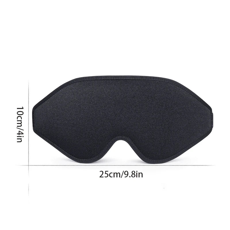 3d sleep eye mask three-dimensional 3d eye mask one-piece nose memory foam blackout eye mask breathable fabric help sleep Peaceful Pleasures Health and Wellness