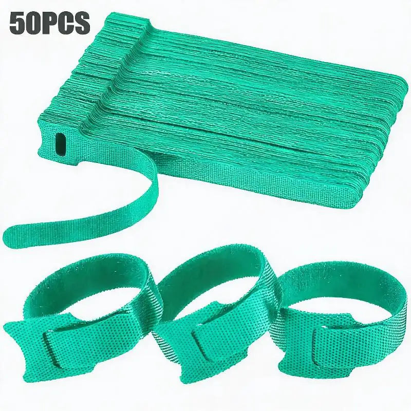 50pcs Reusable Cable For Untangled Cables Charging Cables And Other Cable Management Items Peaceful Pleasures Health and Wellness Green 50pcs