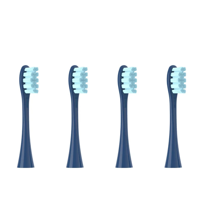 4-Pack Replacement Brush Heads for Oclean Sonic Toothbrush
