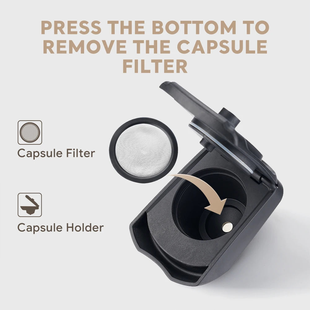 Coffee Capsule Plus Powder Holder Adapter DIY Taste Espresso Accessories for DOLCE GUSTO Edg LUMIO DG325 Coffee Machine Peaceful Pleasures Health and Wellness