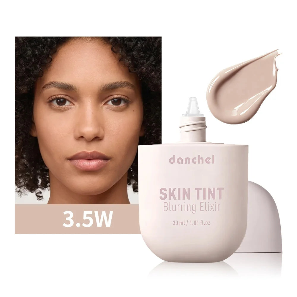 Skin Tint Blurring Elixir Foundation 24 Colors Concealer Blur Pores Fine Lines Long Lasting Hydrating Makeup For All Skin Tone Peaceful Pleasures Health and Wellness 8 3.5W