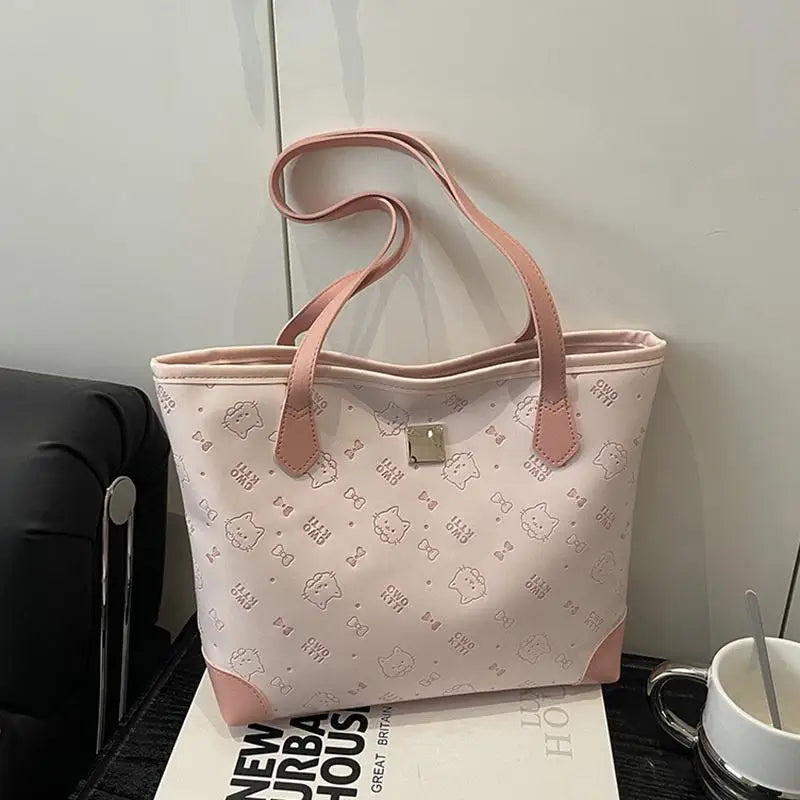 Women's PU Leather Tote Crossbody Shoulder Bag – Elegant Style